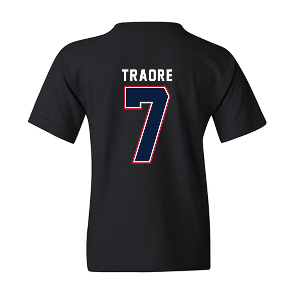 Robert Morris - NCAA Women's Basketball : Myriam Traore - Vintage Basketball Youth T-Shirt-1
