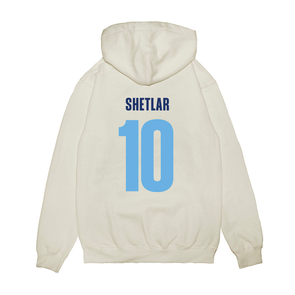 Drake - NCAA Men's Basketball : Eli Shetlar - Vintage Shersey Premium Hooded Sweatshirt-1