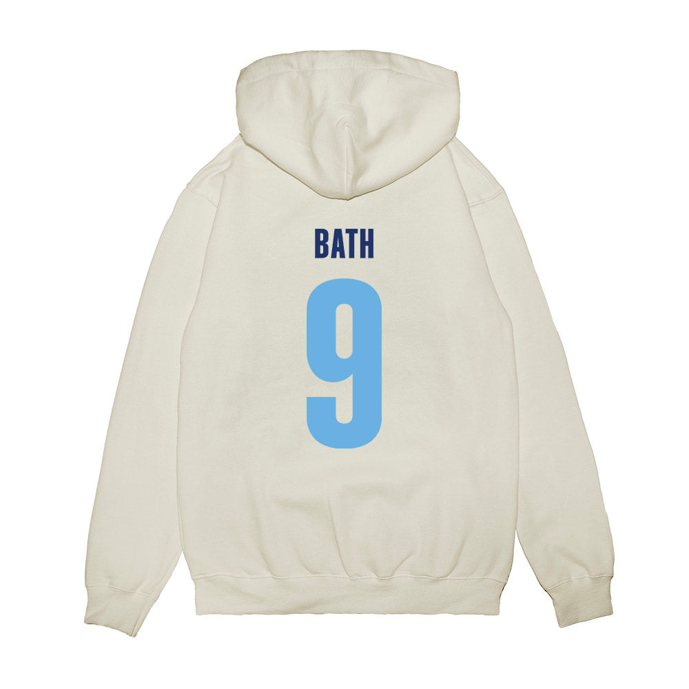 Drake - NCAA Men's Basketball : Patrick Bath - Vintage Shersey Premium Hooded Sweatshirt-1