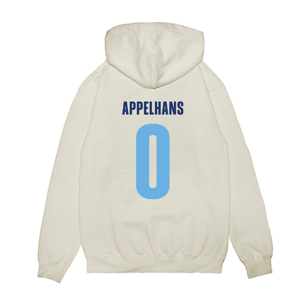 Drake - NCAA Men's Basketball : Braden Appelhans - Vintage Shersey Premium Hooded Sweatshirt-1