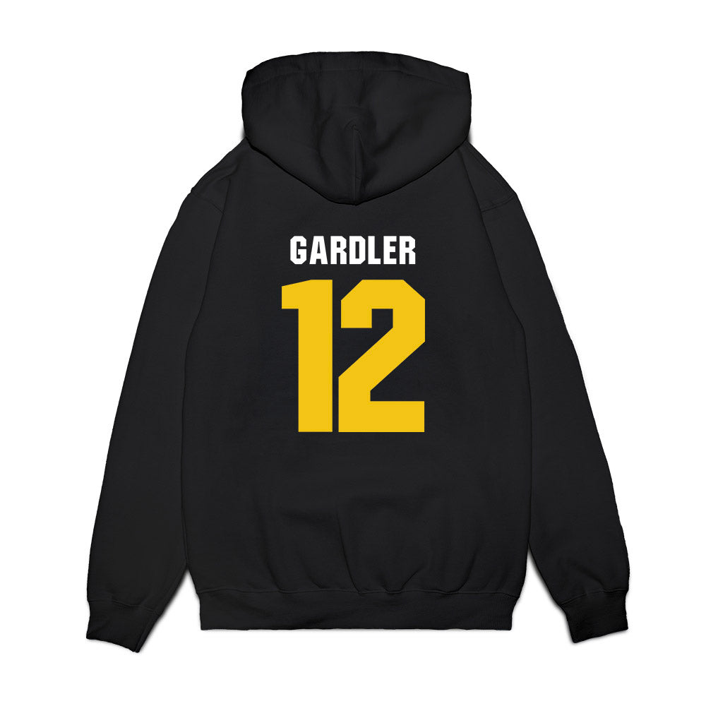 La Salle - NCAA Men's Basketball : Tommy Gardler - Vintage Basketball Premium Hooded Sweatshirt-1
