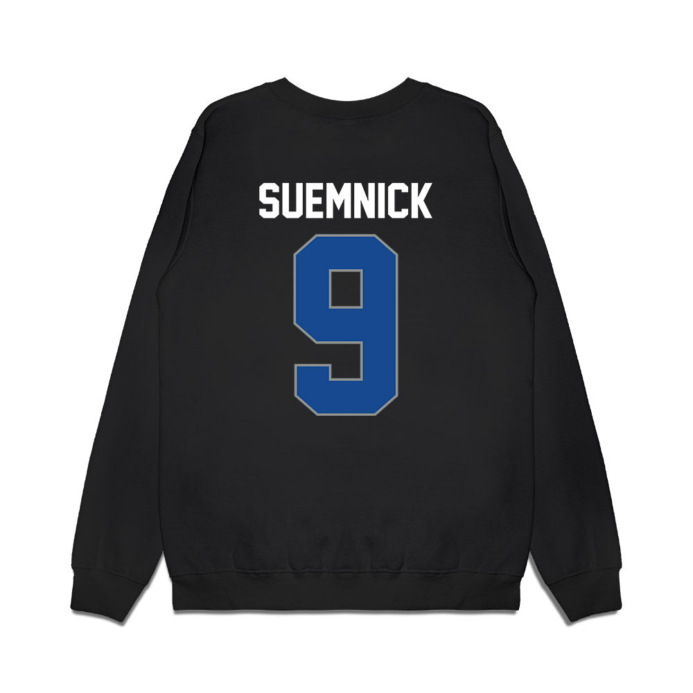 Seton Hall - NCAA Men's Basketball : Patrick Suemnick - Vintage Shersey Premium Crewneck Sweatshirt-1