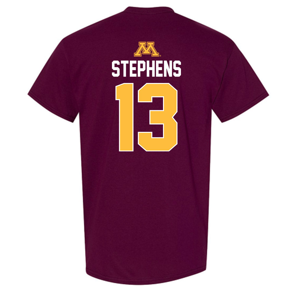 Minnesota - NCAA Men's Basketball : Chance Stephens - Sports Shersey T-Shirt-1