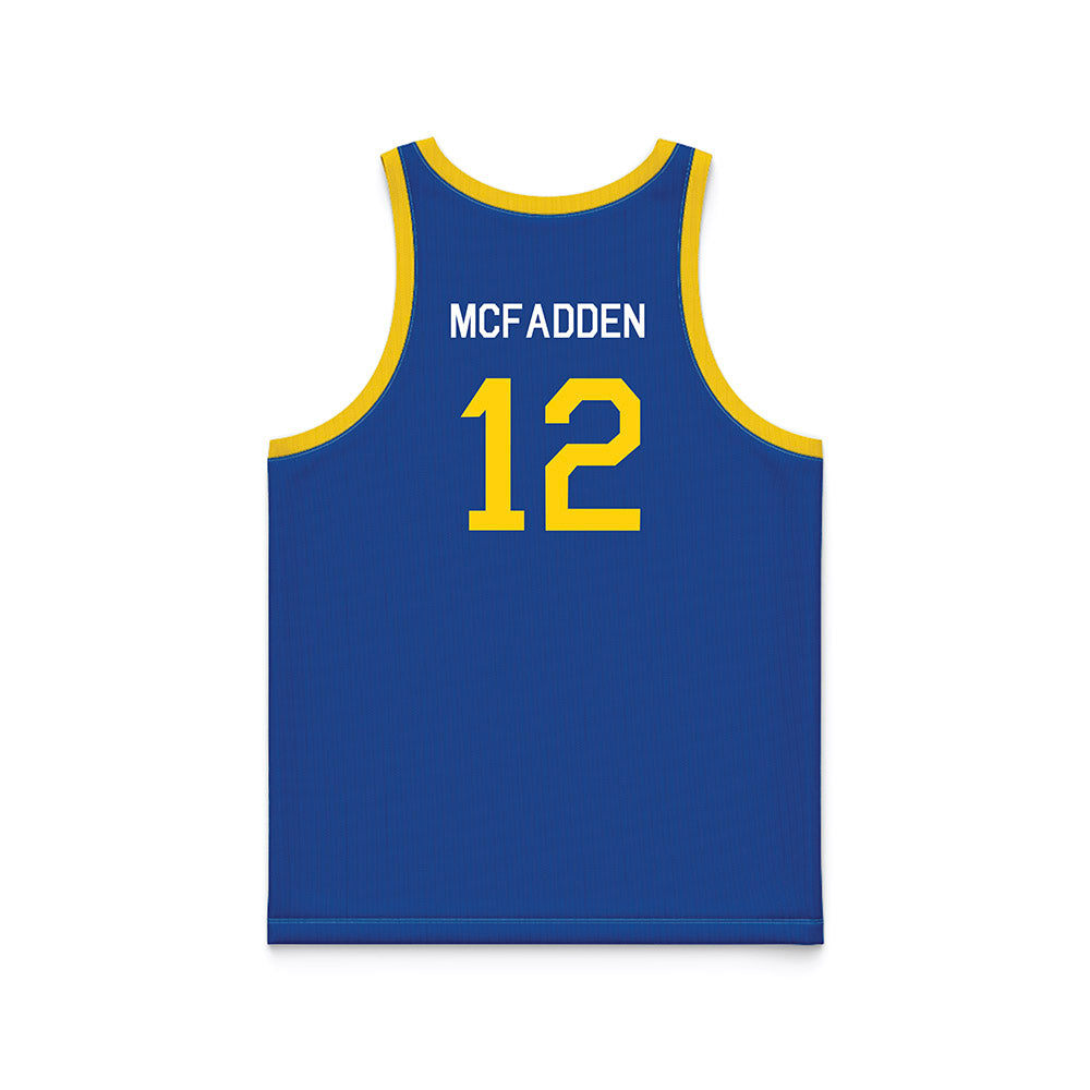 Delaware - NCAA Men's Basketball : Alex McFadden - Hardwood Reissue Basketball Jersey-1
