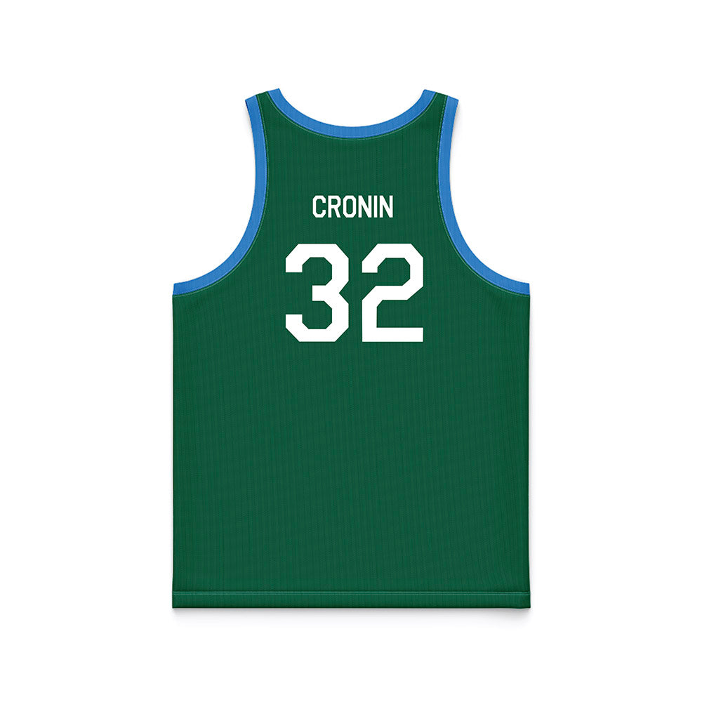 Tulane - NCAA Men's Basketball : Luke Cronin - Hardwood Reissue Basketball Jersey-1