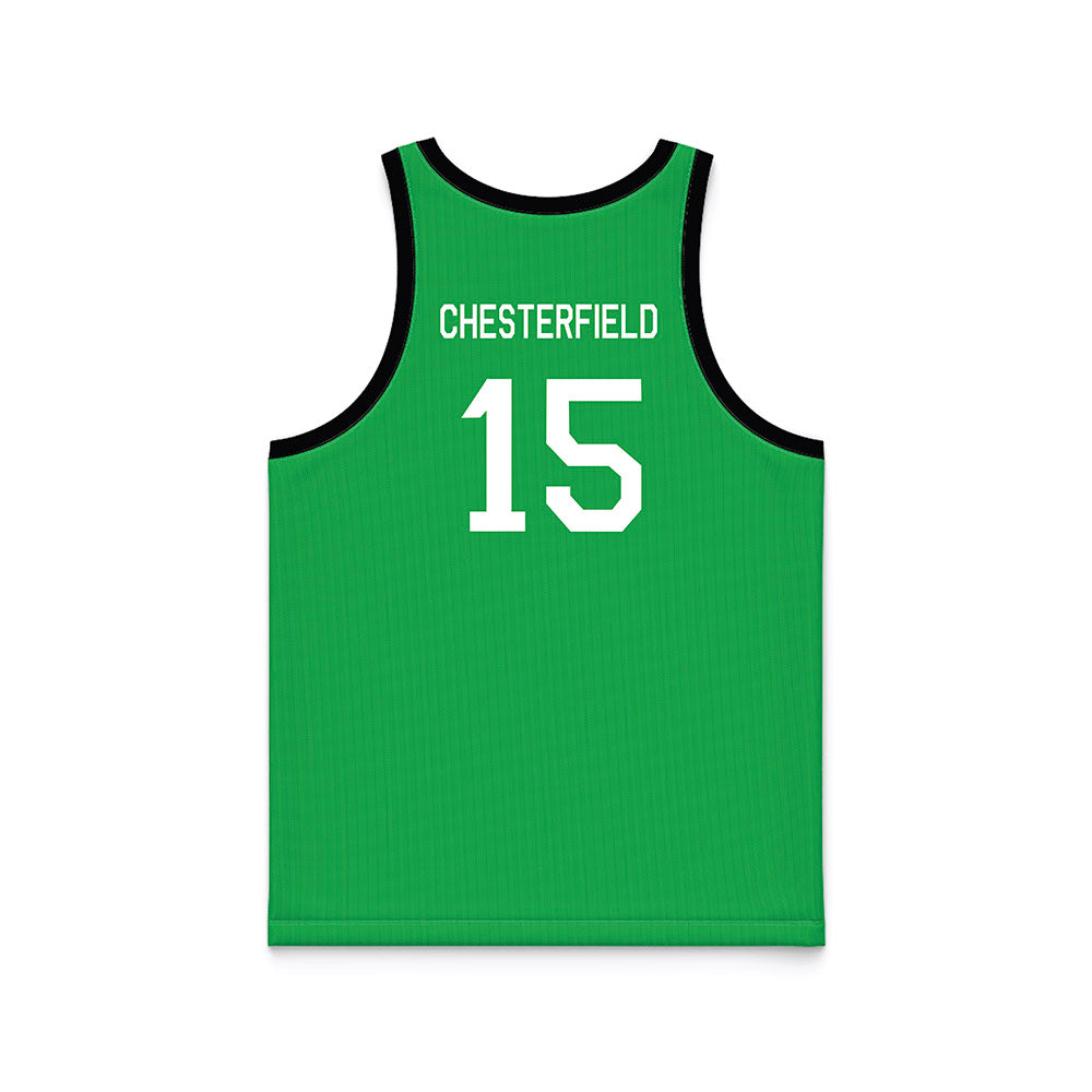 Marshall - NCAA Women's Basketball : Nikiah Chesterfield - Hardwood Reissue Basketball Jersey-1