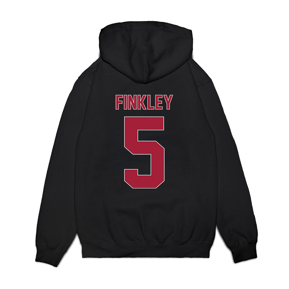 St. Joe's - NCAA Men's Basketball : Anthony Finkley - Vintage Basketball Premium Hooded Sweatshirt-1