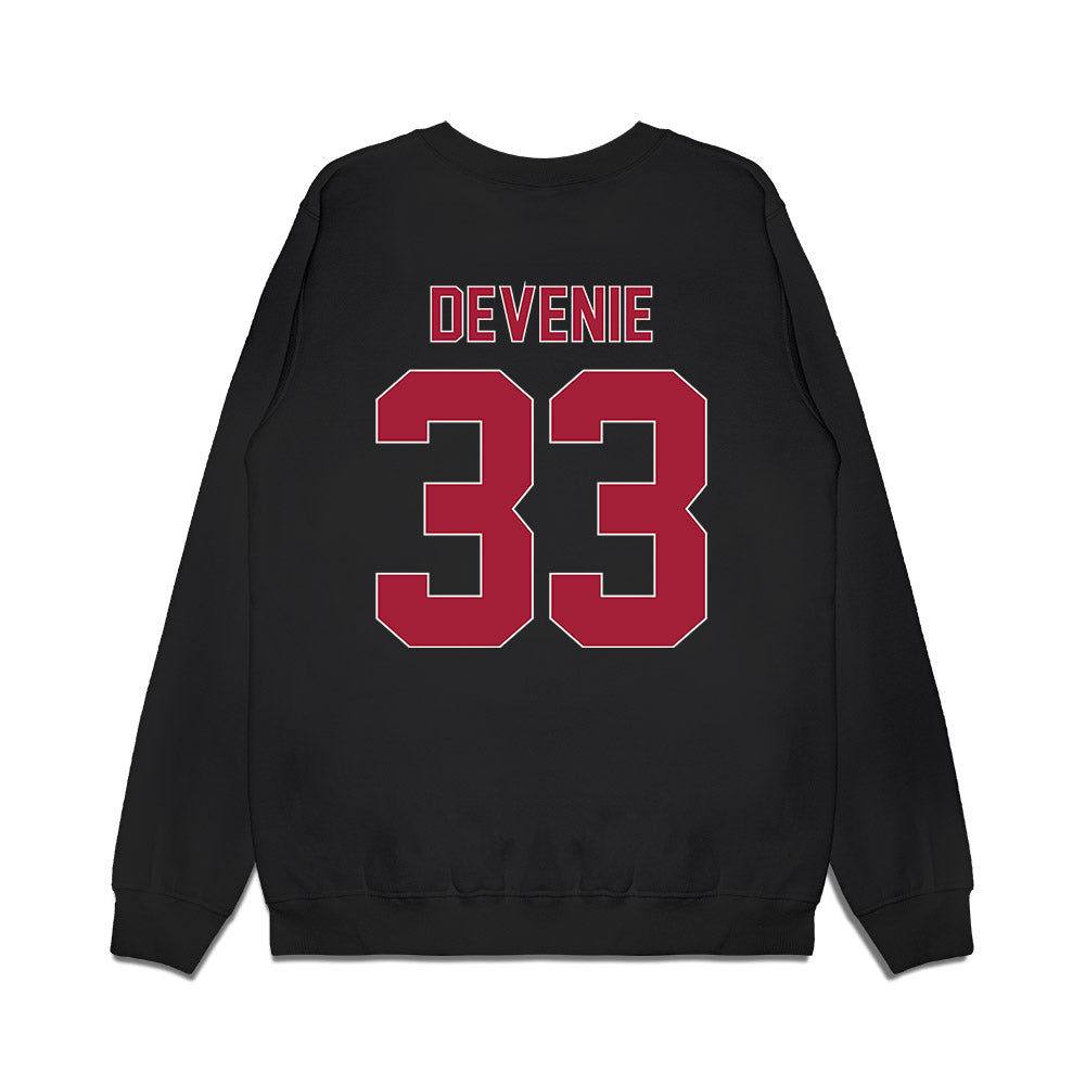 St. Joe's - NCAA Women's Basketball : Emi Devenie - Vintage Basketball Premium Crewneck Sweatshirt-1
