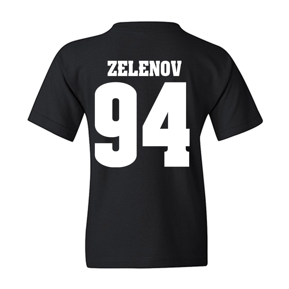 Wisconsin - NCAA Men's Ice Hockey : Vasily Zelenov - Vintage Hockey Youth T-Shirt-1