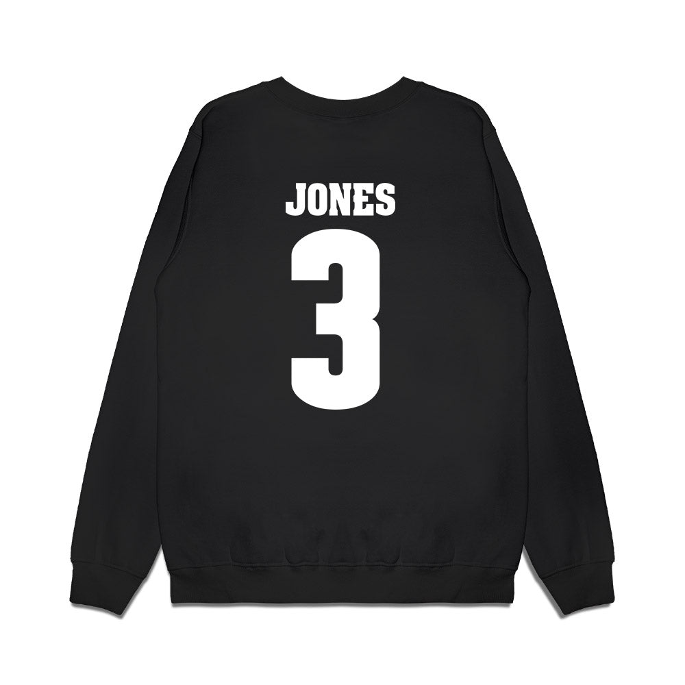 Wisconsin - NCAA Women's Ice Hockey : Mackenzie Jones - Vintage Hockey Premium Crewneck Sweatshirt-1