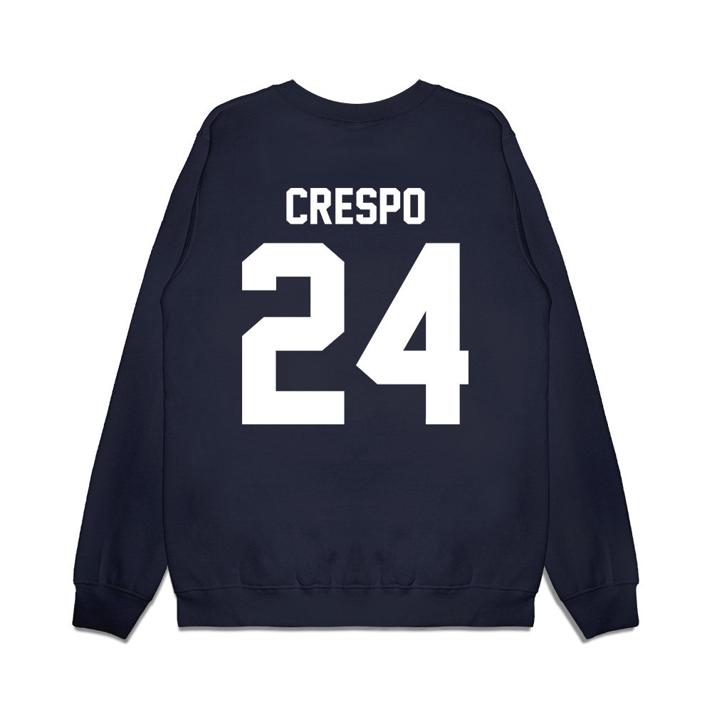 Penn State - NCAA Men's Ice Hockey : Jarod Crespo - Vintage Hockey Premium Crewneck Sweatshirt-1