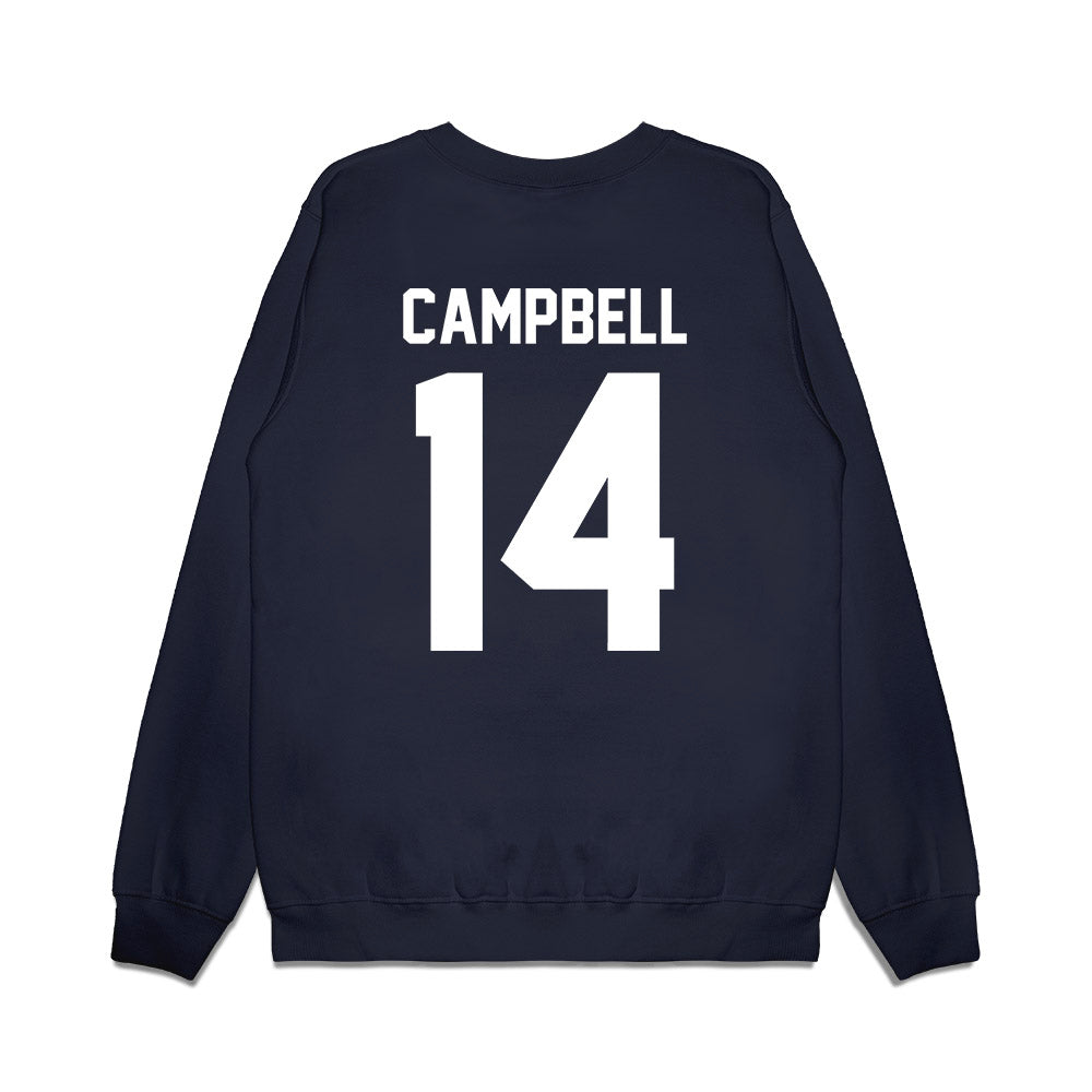 UConn - NCAA Women's Ice Hockey : Brooke Campbell - Vintage Premium Crewneck Sweatshirt-1