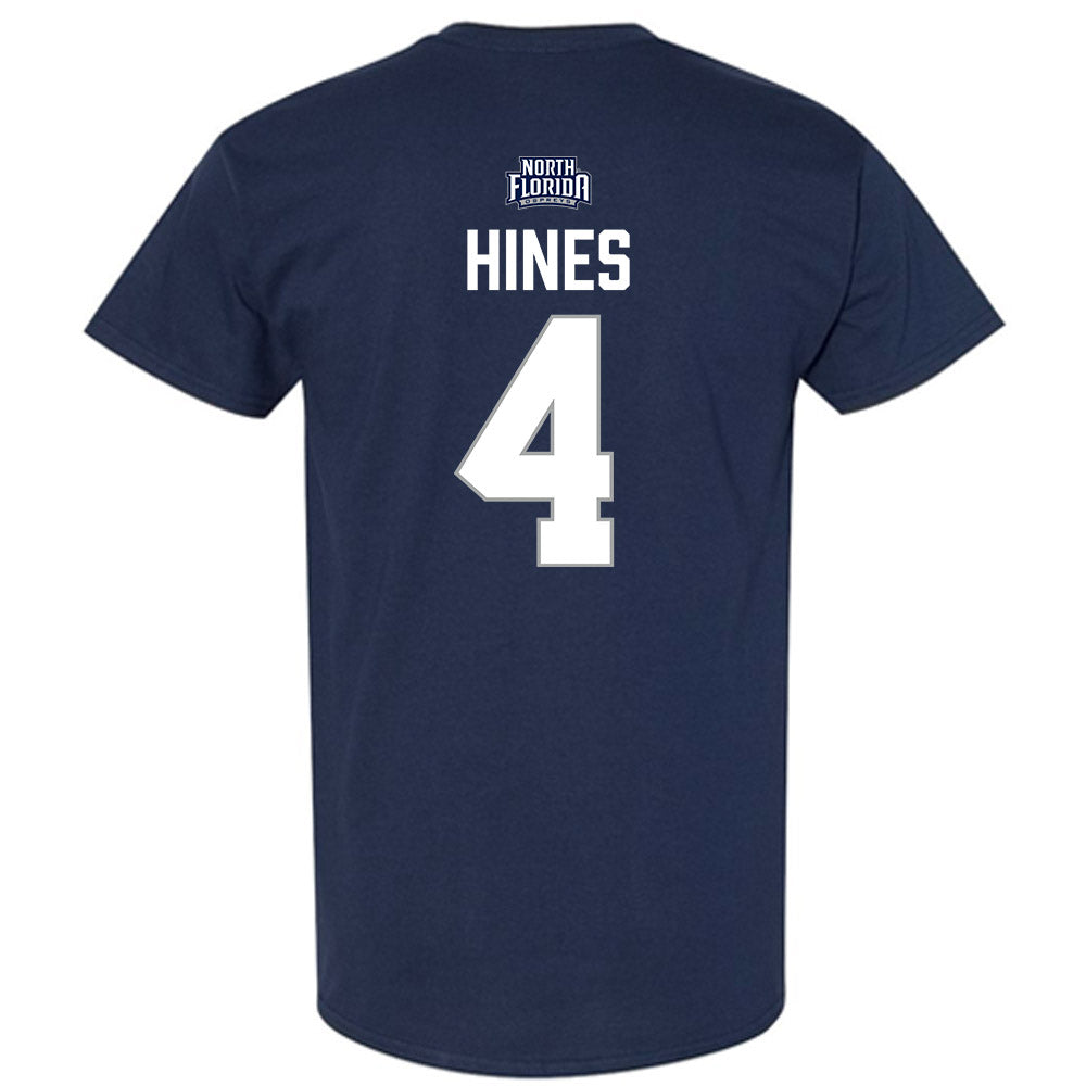 UNF - NCAA Men's Basketball : Devin Hines - Classic Shersey T-Shirt-1
