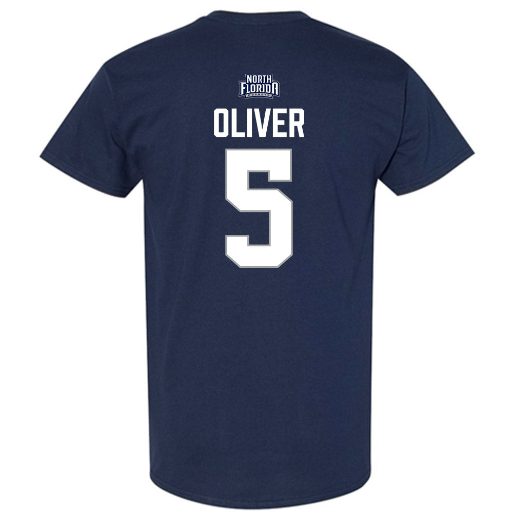 UNF - NCAA Men's Basketball : Dante Oliver - Classic Shersey T-Shirt-1