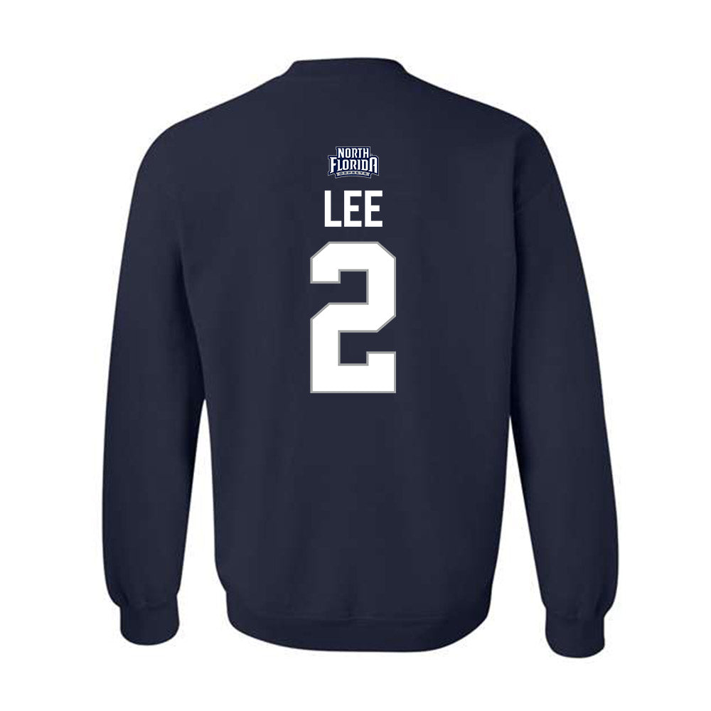 UNF - NCAA Men's Basketball : Mason Lee - Classic Shersey Crewneck Sweatshirt-1