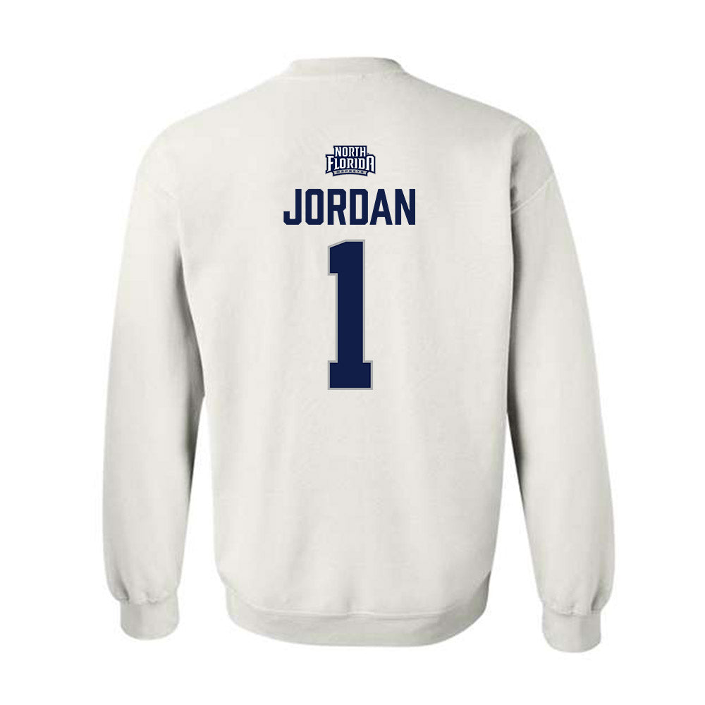 UNF - NCAA Beach Volleyball : Raven Jordan - Classic Shersey Crewneck Sweatshirt-1