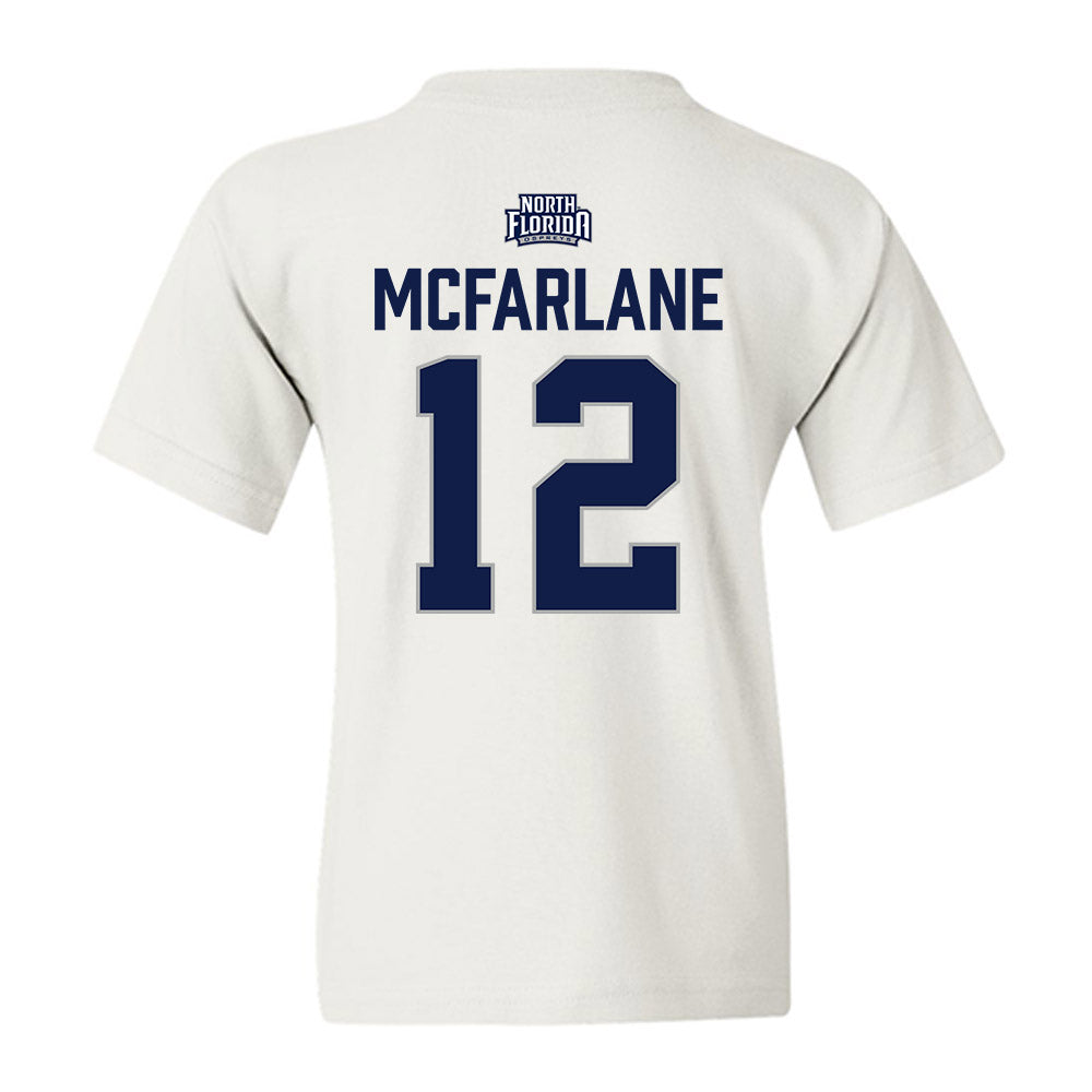 UNF - NCAA Men's Soccer : Michael McFarlane - Classic Shersey Youth T-Shirt-1