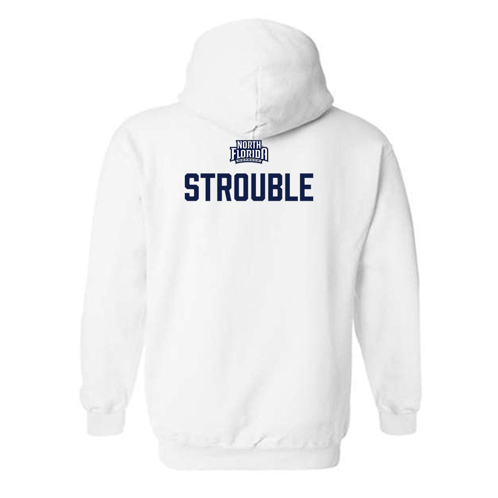 UNF - NCAA Men's Track & Field : Jayvin Strouble - Classic Shersey Hooded Sweatshirt-1