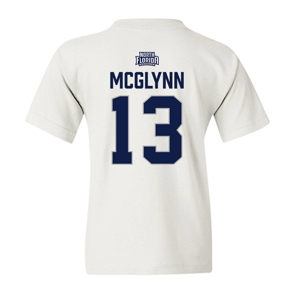 UNF - NCAA Men's Soccer : Adan mcglynn - Classic Shersey Youth T-Shirt-1