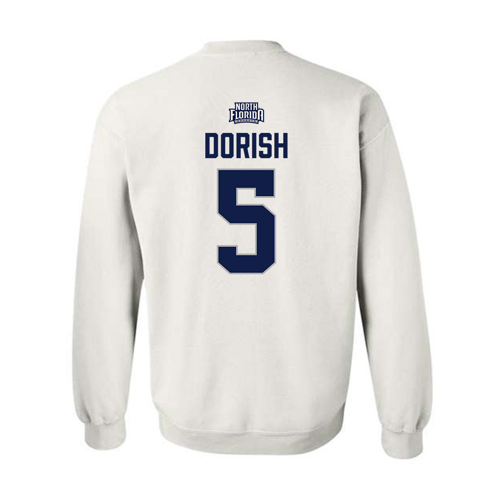 UNF - NCAA Beach Volleyball : Brielle Dorish - Classic Shersey Crewneck Sweatshirt-1