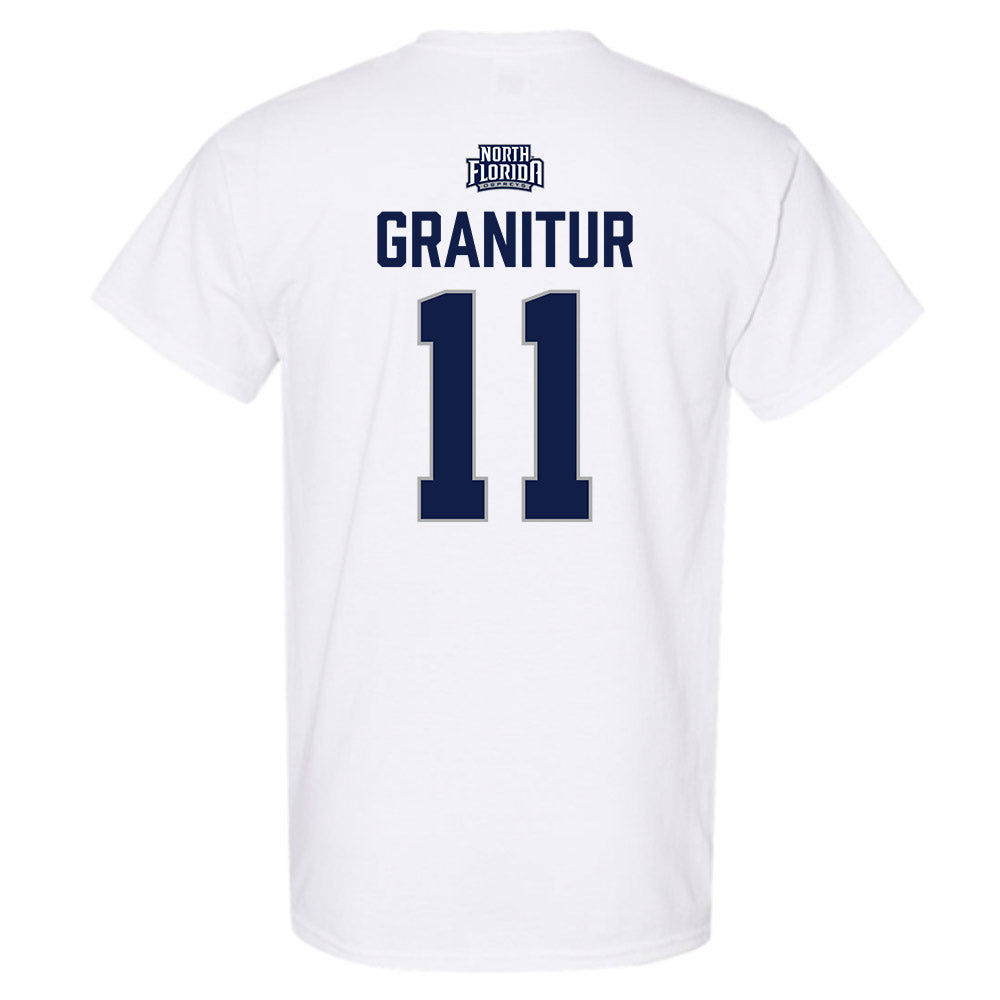 UNF - NCAA Men's Soccer : Luc Granitur - Classic Shersey T-Shirt-1
