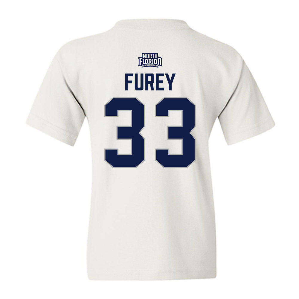 UNF - NCAA Baseball : Ryan Furey - Classic Shersey Youth T-Shirt-1