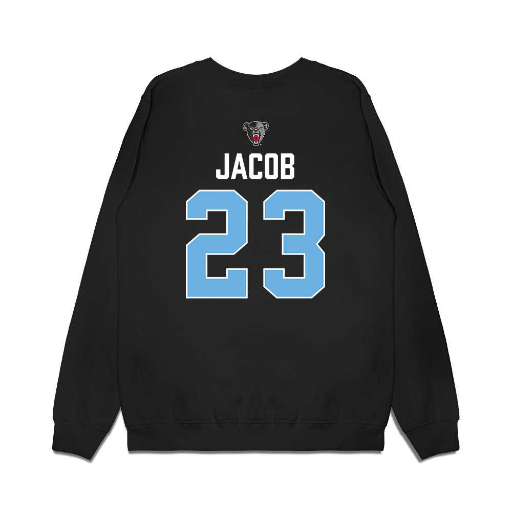 Maine - NCAA Women's Ice Hockey : Stephanie Jacob - Vintage Hockey Premium Crewneck Sweatshirt-1