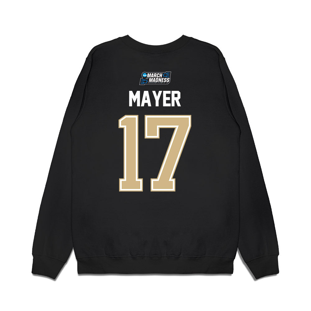 Purdue - NCAA Men's Basketball : Omer Mayer - NCAA® March Madness® 2026 Premium Crewneck Sweatshirt-1