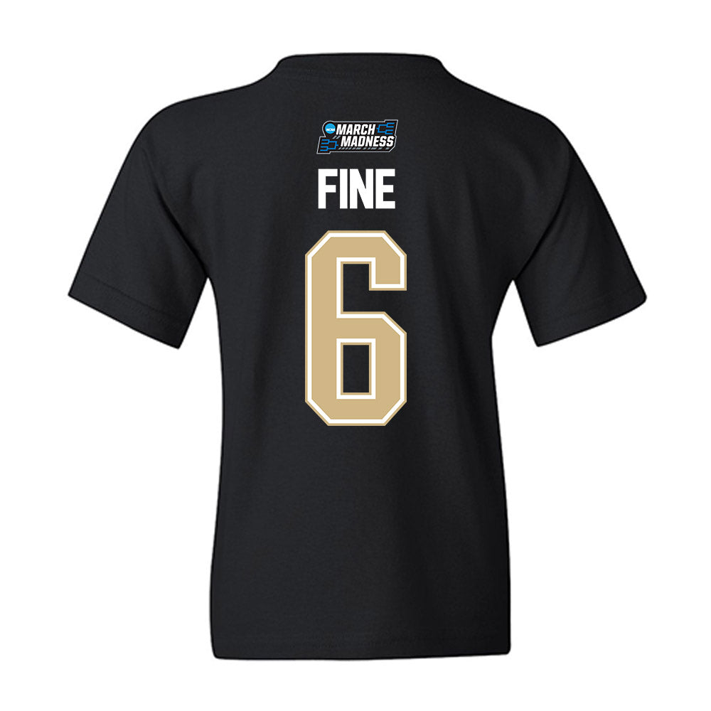 Purdue - NCAA Men's Basketball : Aaron Fine - NCAA® March Madness® 2026 Youth T-Shirt-1