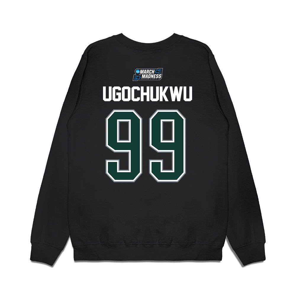 Michigan State - NCAA Men's Basketball : Divine-Collins Ugochukwu - NCAA® March Madness® 2026 Premium Crewneck Sweatshirt-1