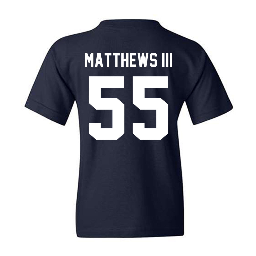 East Tennessee State - NCAA Men's Basketball : Milton Matthews III - Classic Shersey Youth T-Shirt-1