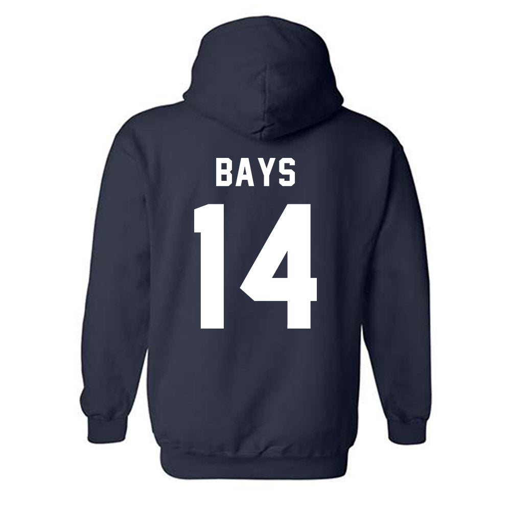 East Tennessee State - NCAA Women's Volleyball : Makayla Bays - Classic Shersey Hooded Sweatshirt-1