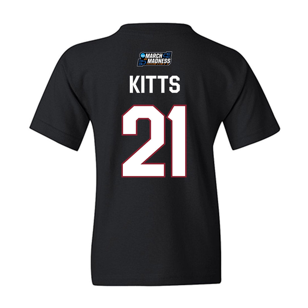 South Carolina - NCAA Women's Basketball : Chloe Kitts - NCAA® March Madness® 2026 Youth T-Shirt-1