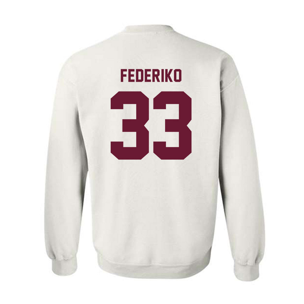 Texas A&M - NCAA Men's Basketball : Federiko Federiko - Ol' Sarge Crewneck Sweatshirt-1