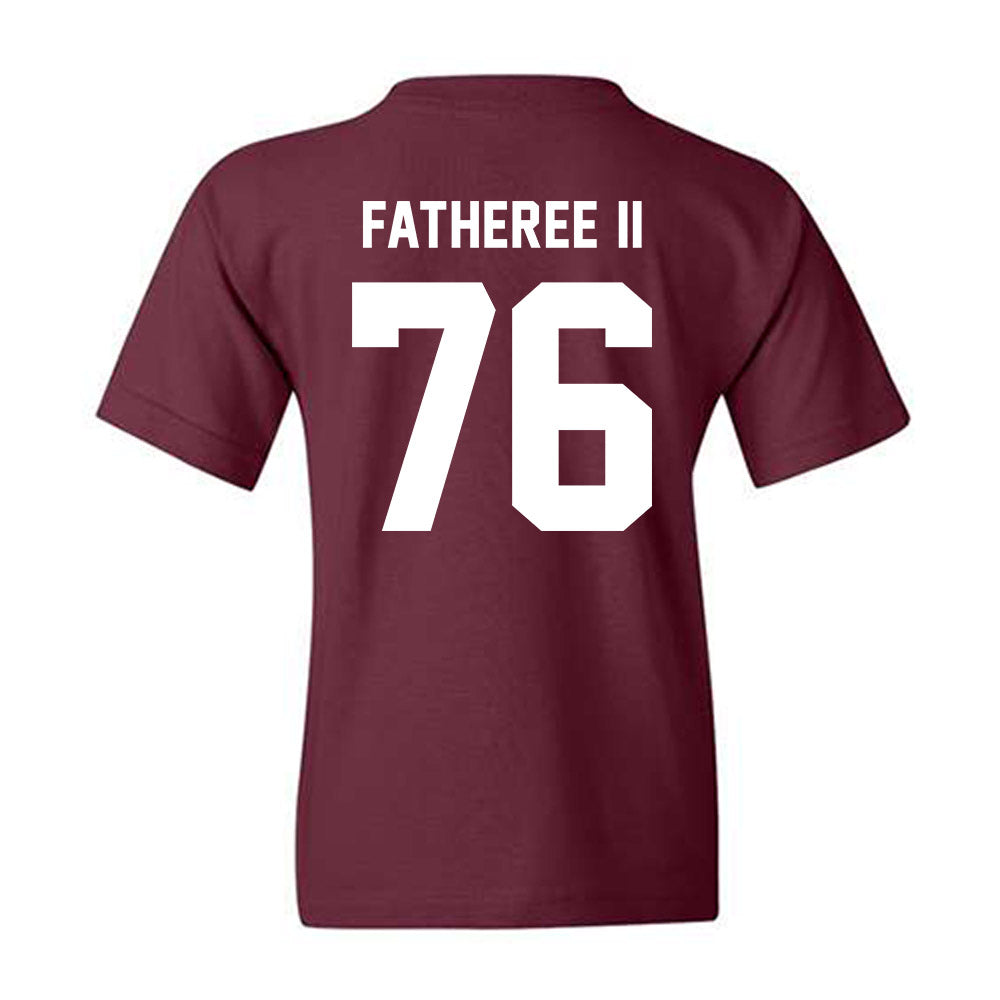 Texas A&M - NCAA Football : Reuben Fatheree II - Ol' Sarge v2 Youth T-Shirt-1