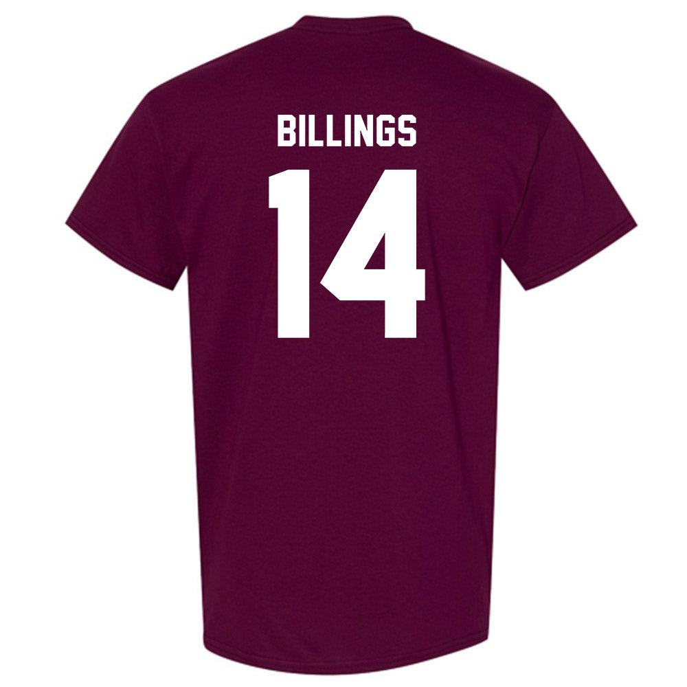 Texas A&M - NCAA Baseball : Luke Billings - Ol' Sarge v2 T-Shirt-1