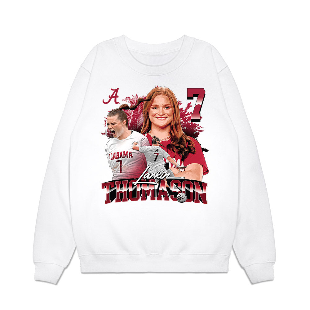 Alabama - NCAA Women's Soccer : Larkin Thomason - Collage Premium Crewneck Sweatshirt-0