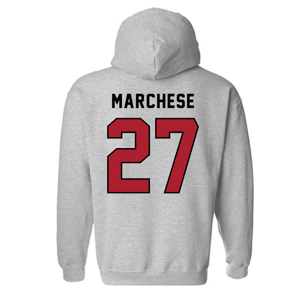 Barry - NCAA Softball : Cameron Marchese - Classic Shersey Hooded Sweatshirt-1