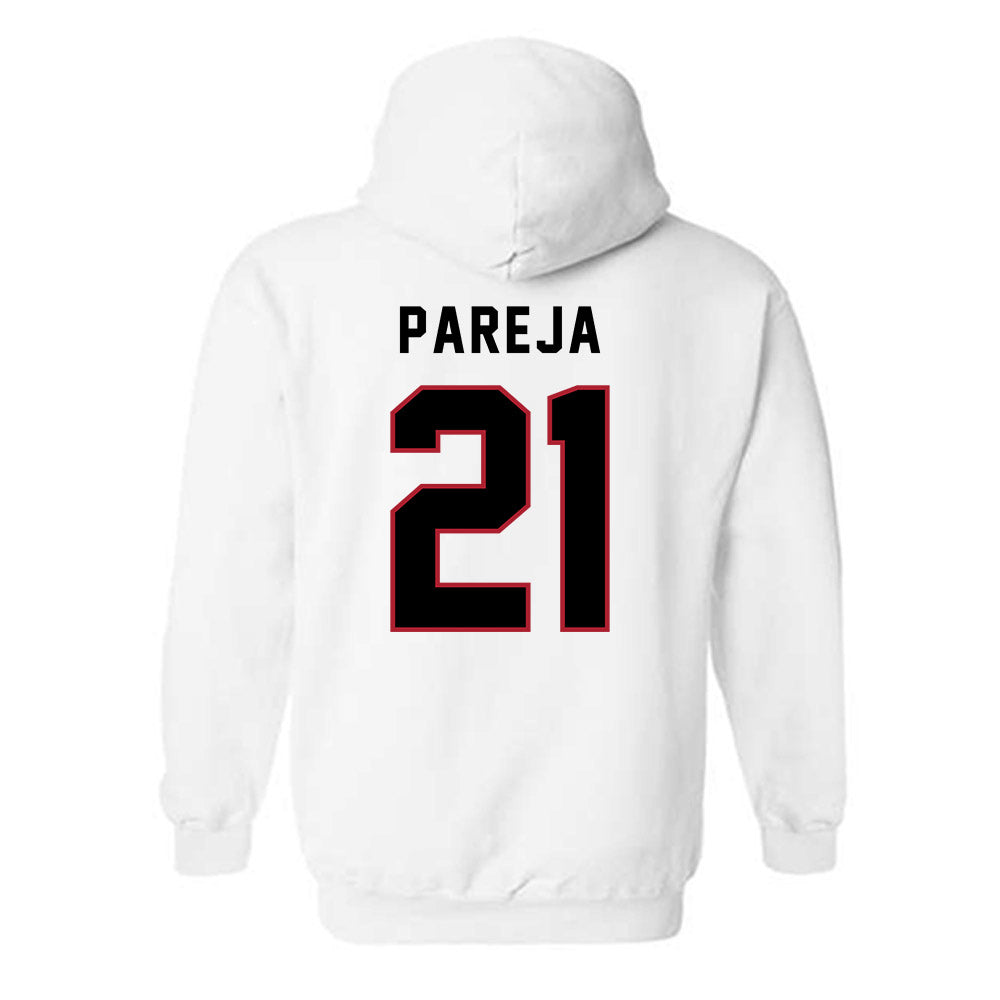 Barry - NCAA Women's Basketball : Paola Pareja - Classic Shersey Hooded Sweatshirt-1