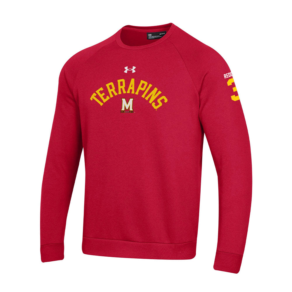 Maryland - NCAA Football : Trey Reddick - Under Armour® Rival Fleece Crew-0