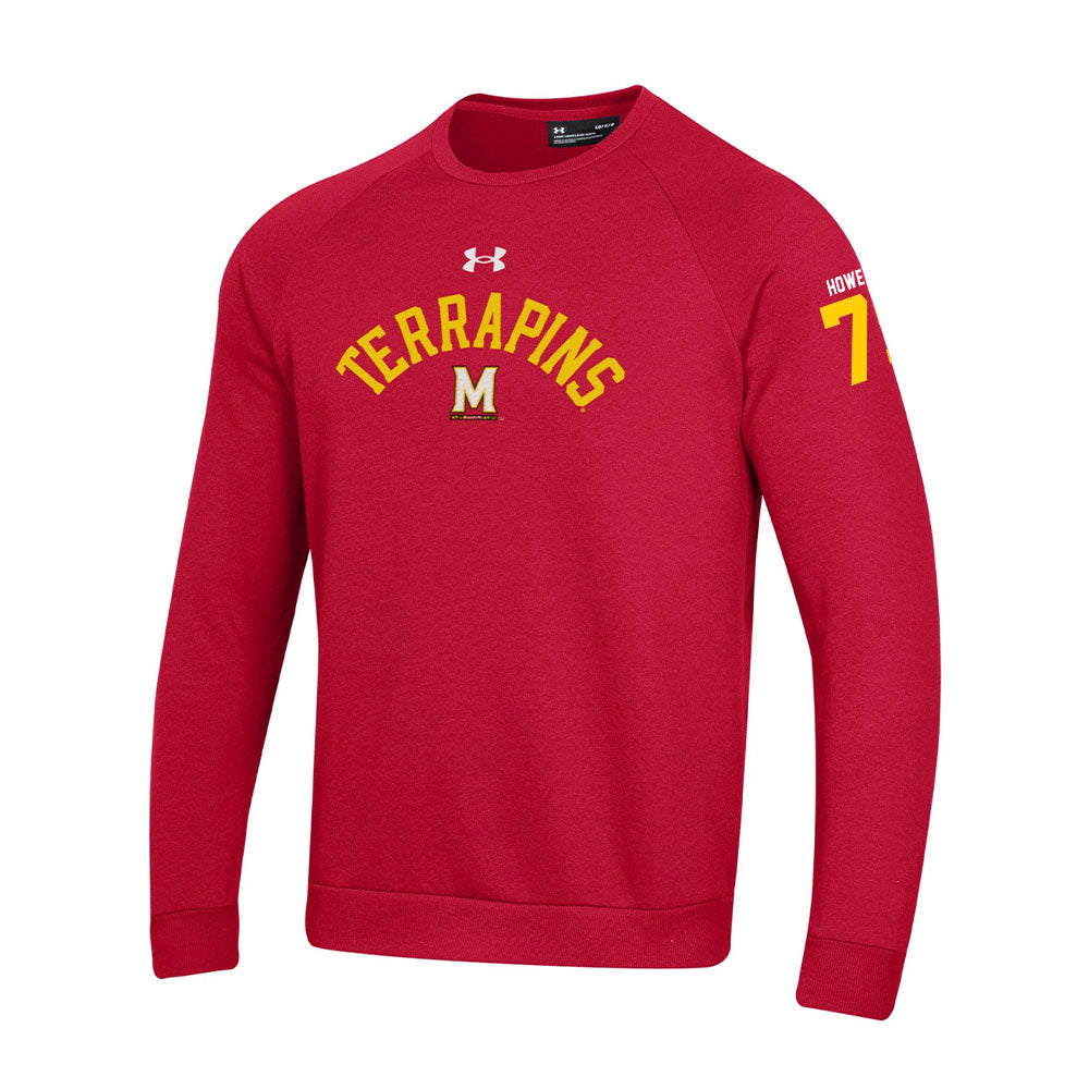 Maryland - NCAA Football : Ryan Howerton - Under Armour® Rival Fleece Crew-0