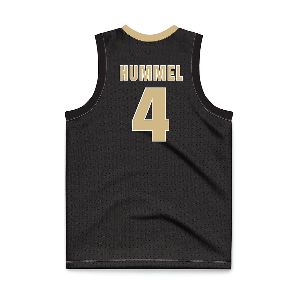 Purdue - NCAA Men's Basketball Legends : Robbie Hummel - Black Basketball Jersey-1