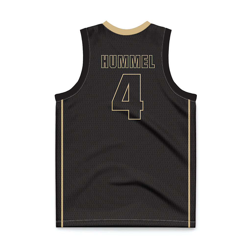 Purdue - NCAA Men's Basketball Legends : Robbie Hummel - Black Basketball Jersey-1
