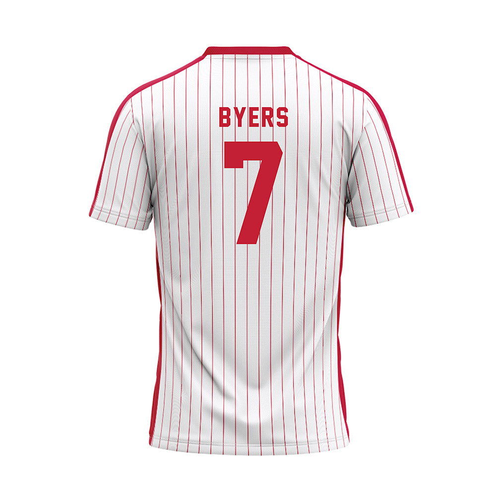 Miami of Ohio - NCAA Baseball : Carson Byers - Pinstripe Baseball Jersey-1