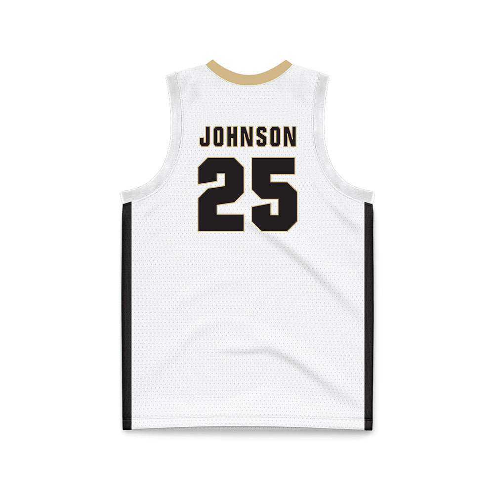 Purdue - NCAA Men's Basketball Legends : JaJuan Johnson - White Basketball Jersey-1