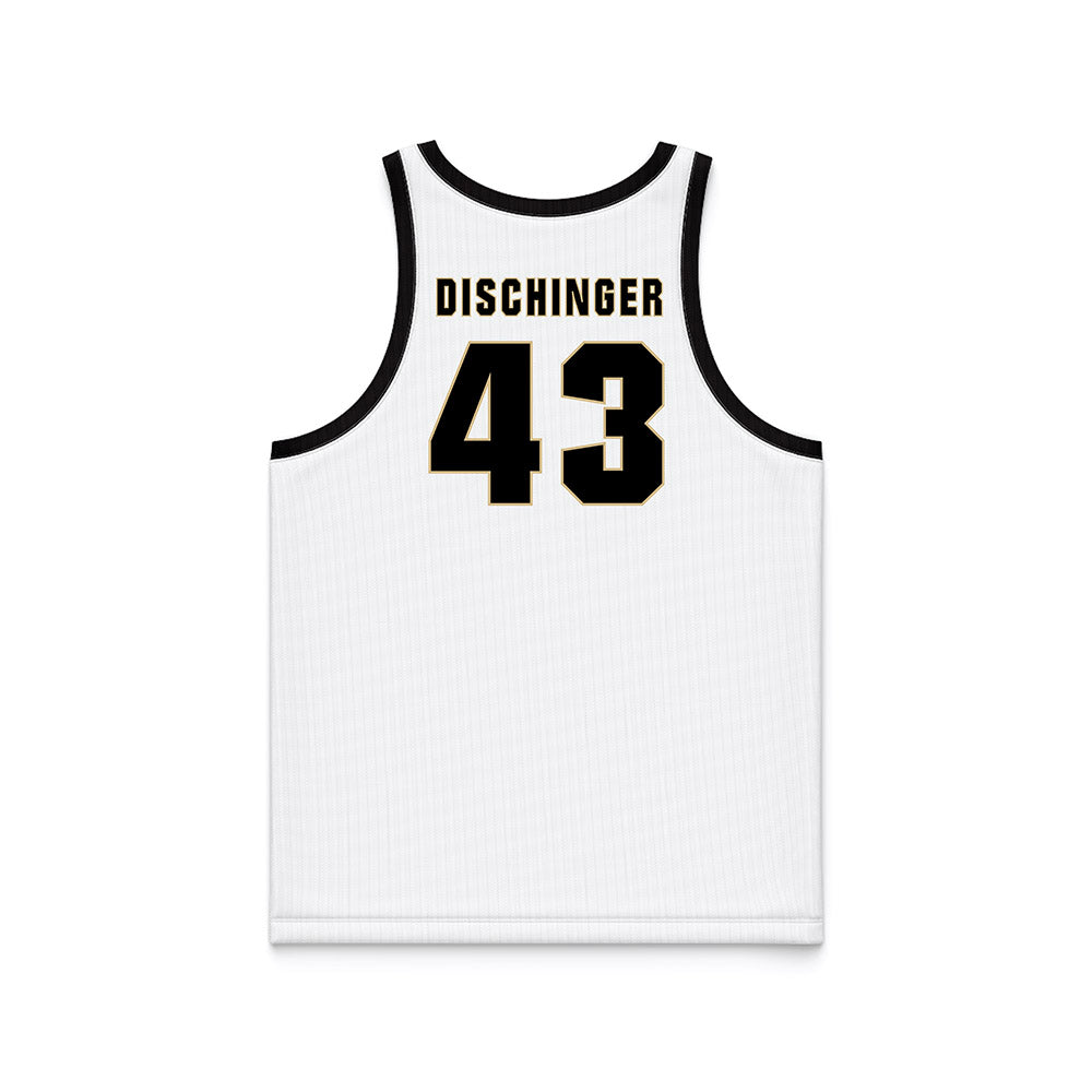 Purdue - NCAA Men's Basketball Legends : Terry Dischinger - White Basketball Jersey-1