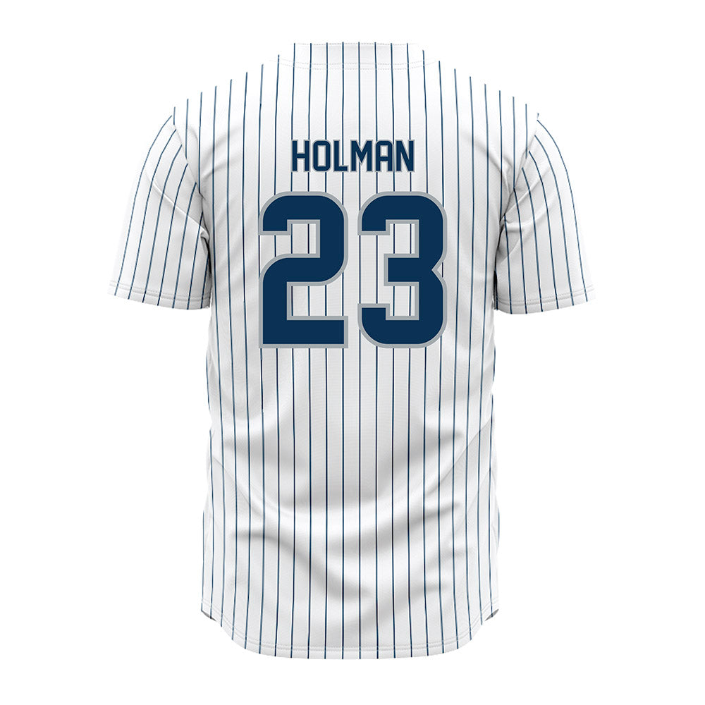 Old Dominion - NCAA Baseball : Evan Holman - Pinstripe Jersey-1