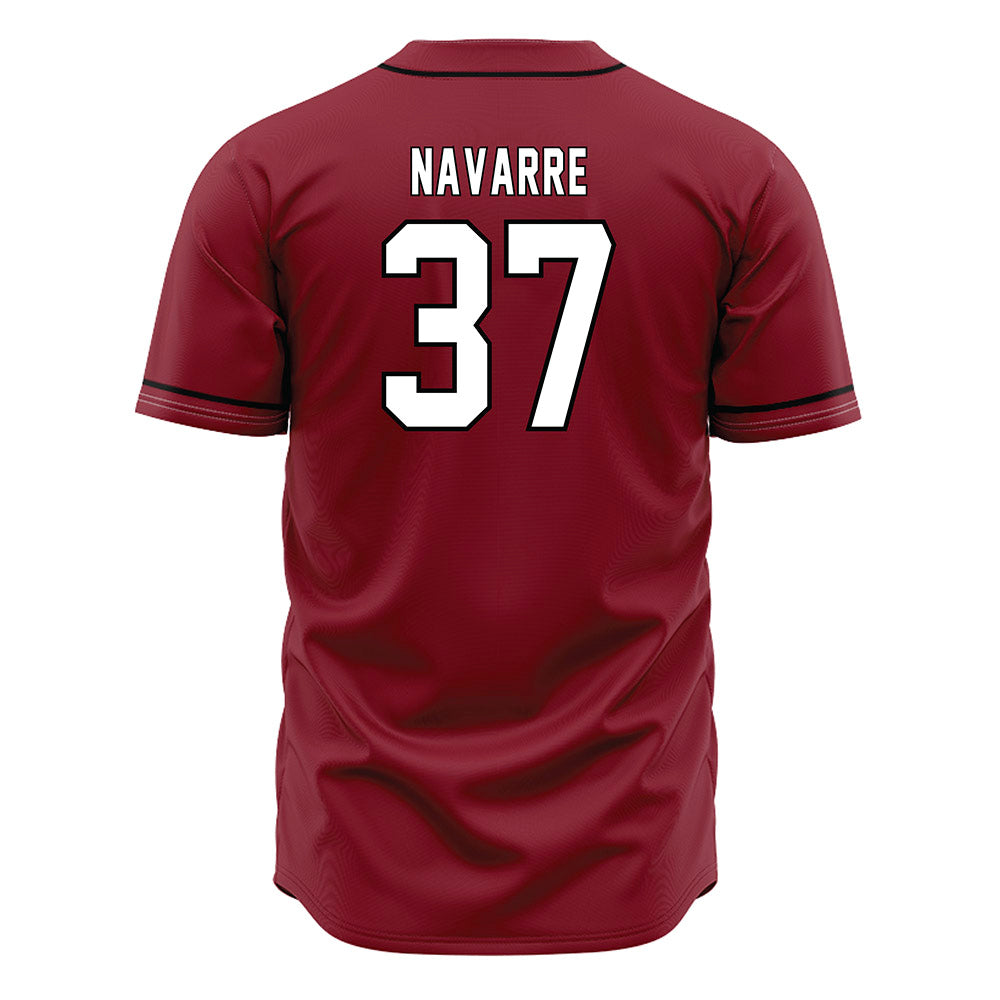 South Carolina - NCAA Baseball : Bryce Navarre - Garnet Jersey-1