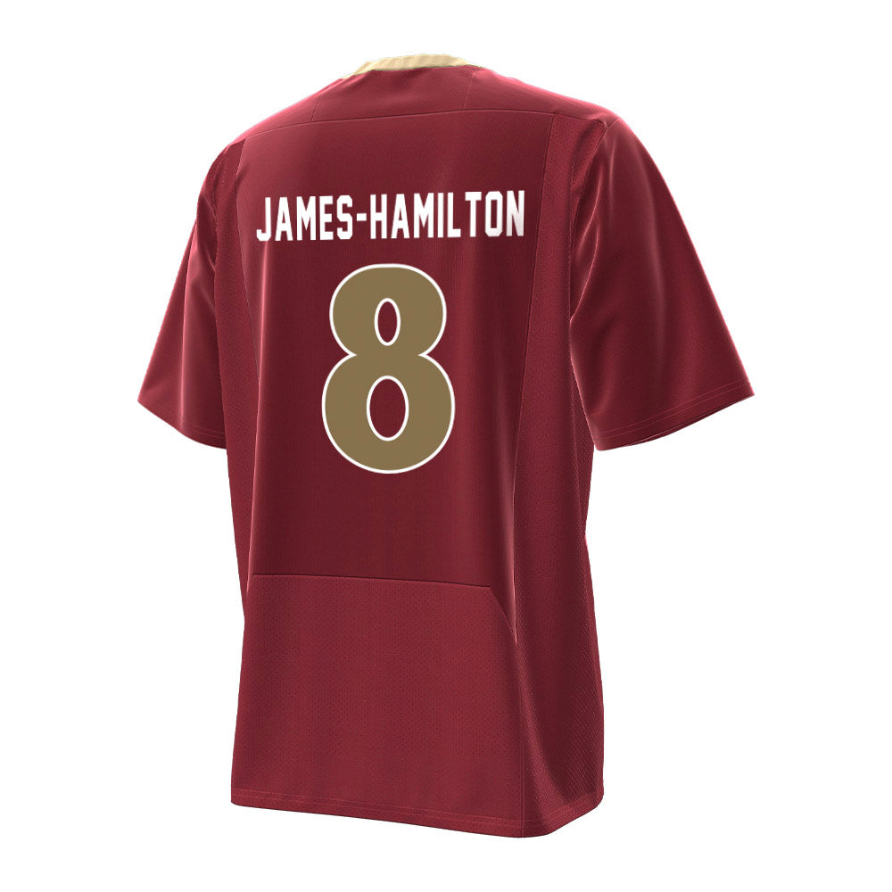 Elon - NCAA Football : Darren James-Hamilton - Under Armour® Football Jersey-1