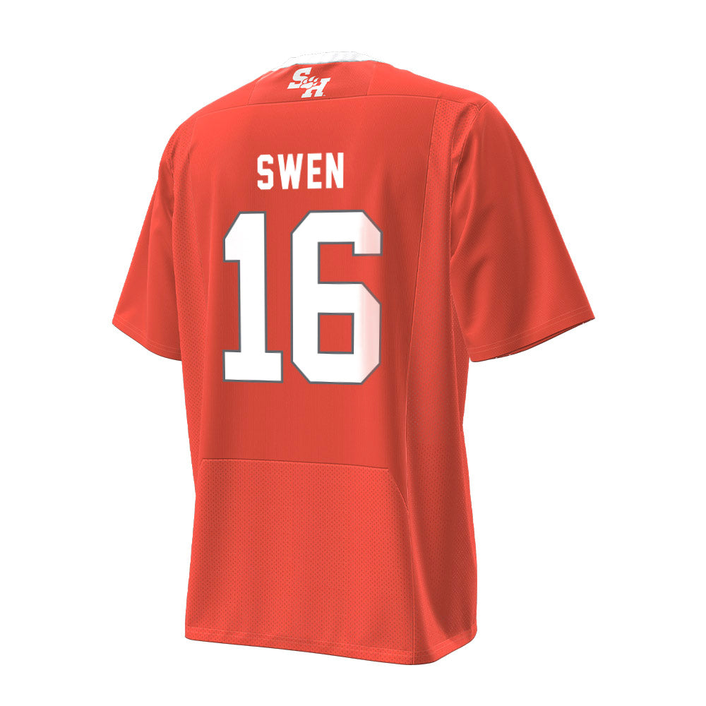 SHSU - NCAA Football : Joe Swen - Under Armour® Football Jersey-1